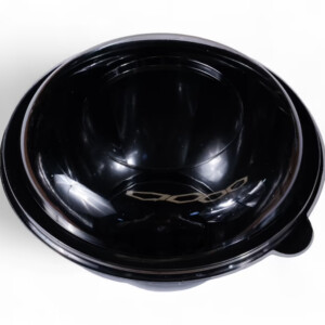 Yumru qara salat qabı 1000 cc